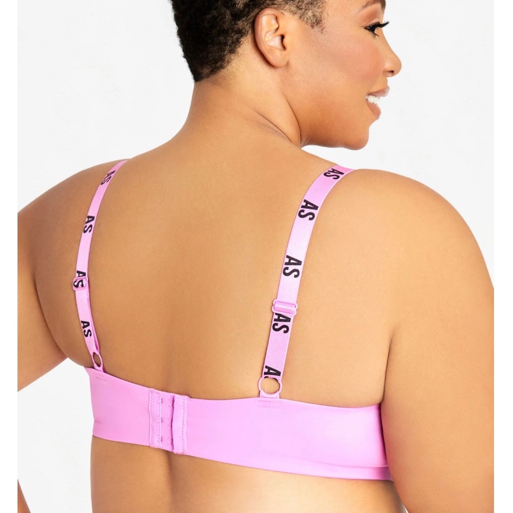 Brand New Ashley Stewart Logo T Shirt Underwire Bra 44DD - Picture 3 of 12
